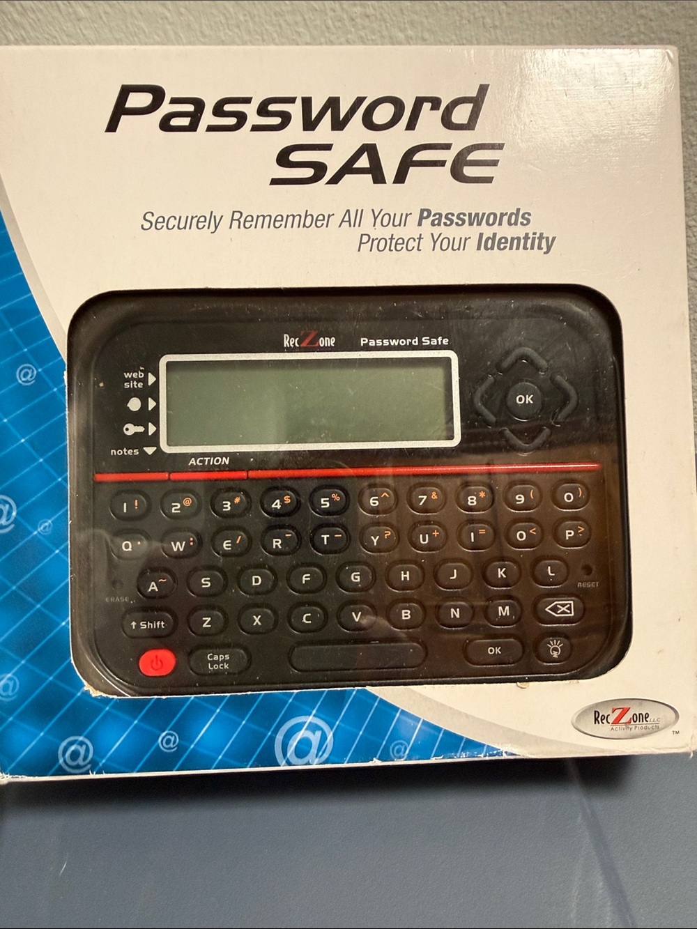 Password Safe Electronic Password Organizer